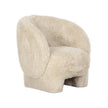 TOV Furniture Kiki Vegan Shearling Accent Chair
