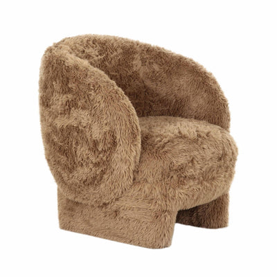 TOV Furniture Kiki Vegan Shearling Accent Chair