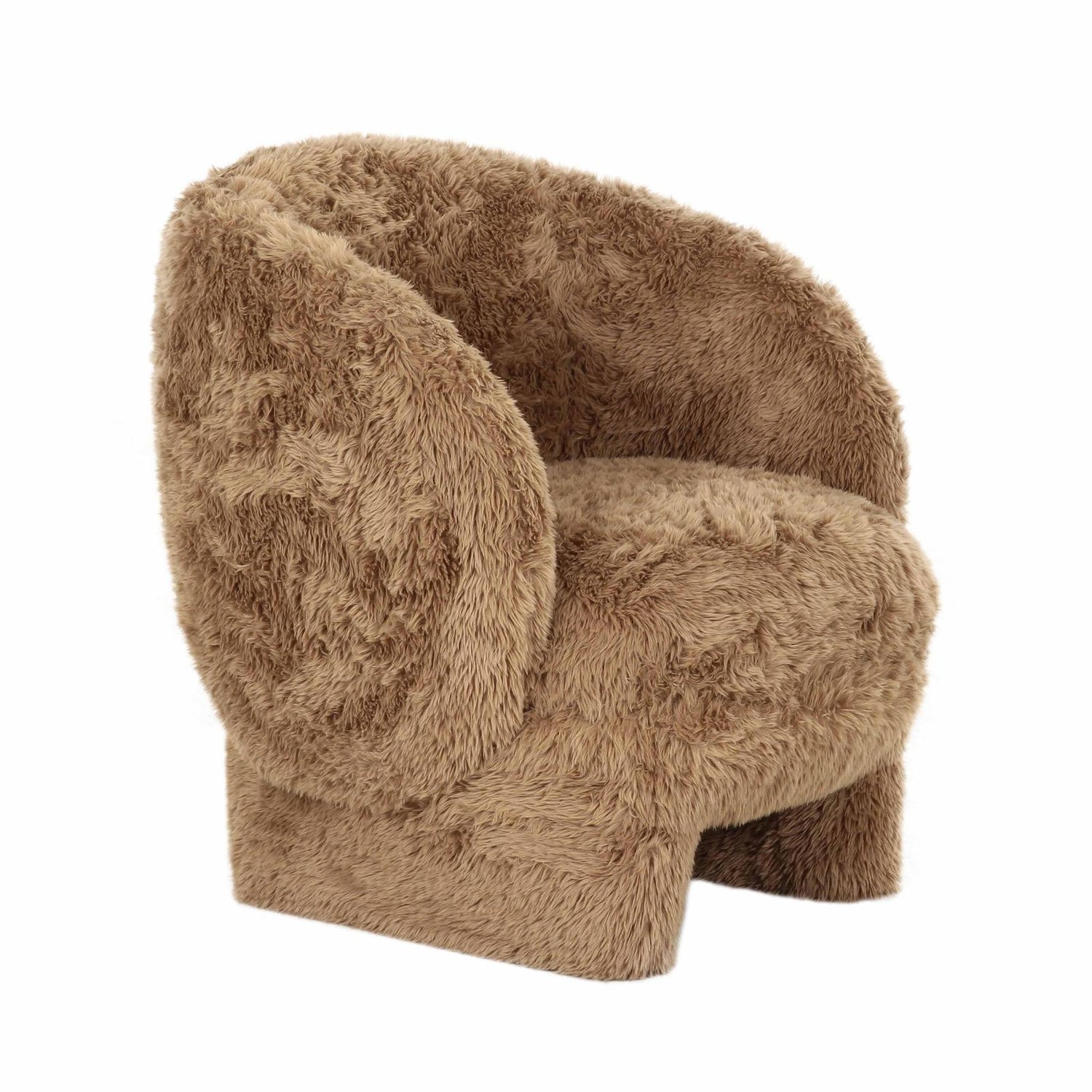 TOV Furniture Kiki Vegan Shearling Accent Chair