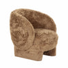 TOV Furniture Kiki Vegan Shearling Accent Chair