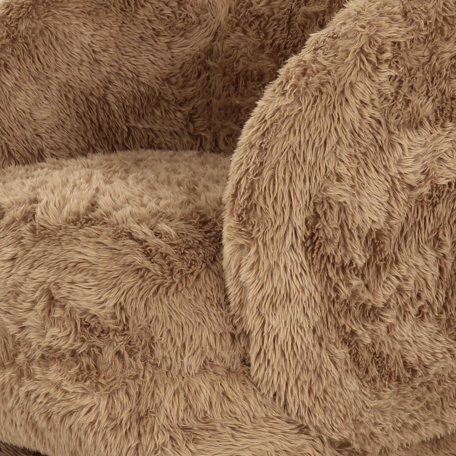 TOV Furniture Kiki Vegan Shearling Accent Chair