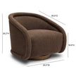 TOV Furniture Rory Boucle Swivel Chair