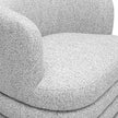 TOV Furniture Astor Light Grey Swivel Hotel Lounge Chair