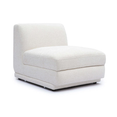 TOV Furniture Perry Cream Chenille Modular Chair