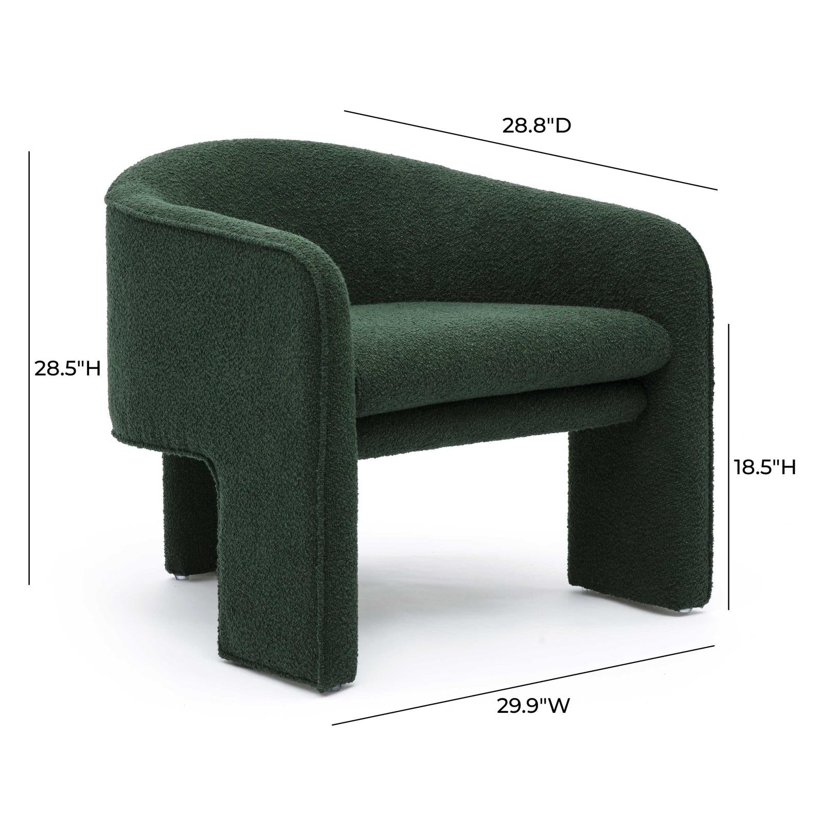 TOV Furniture Marla Boucle Accent Chair