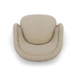 TOV Furniture Pamela Tan Performance Chenille Tasseled Lounge Accent Chair