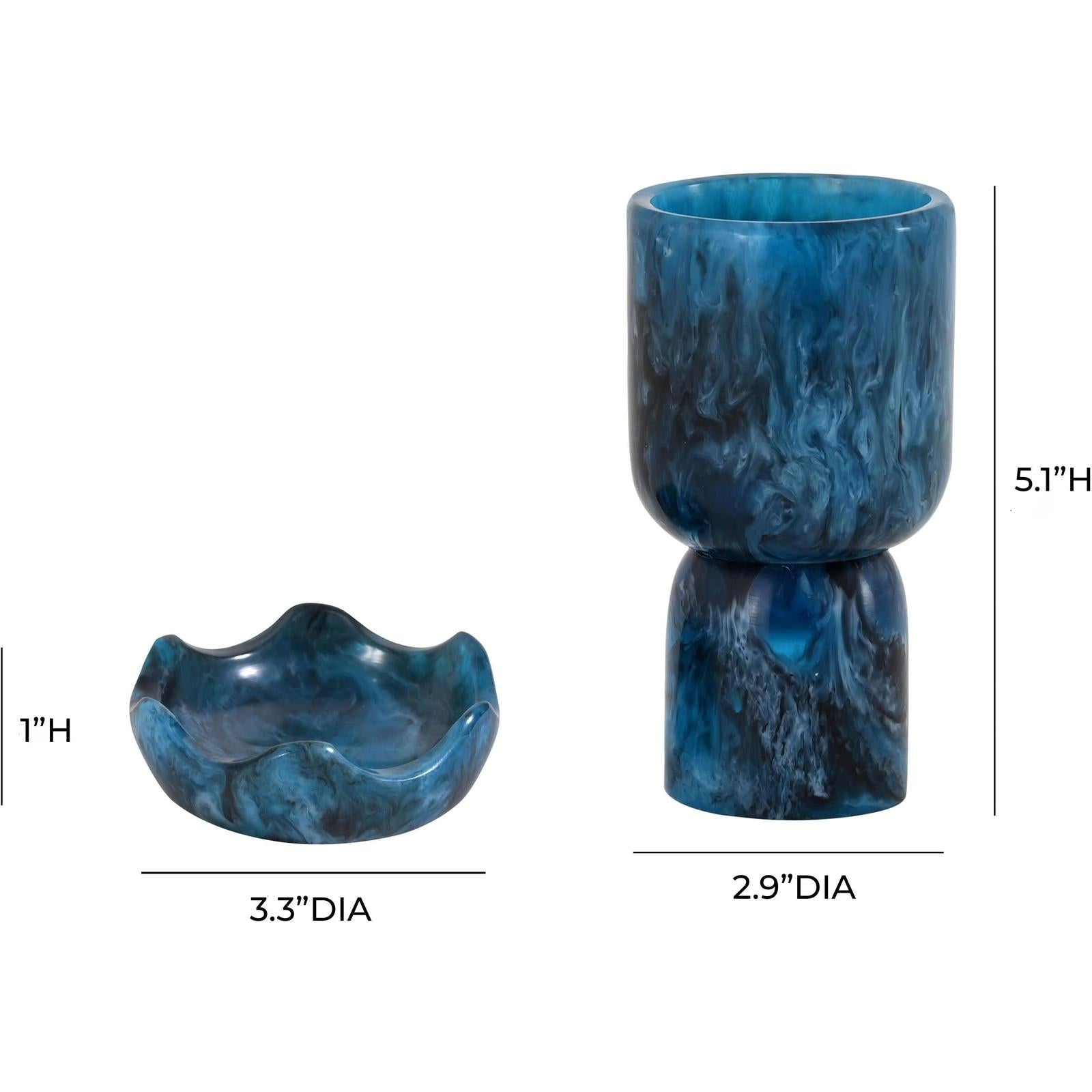 TOV Furniture Platform Resin Kiddush Cup