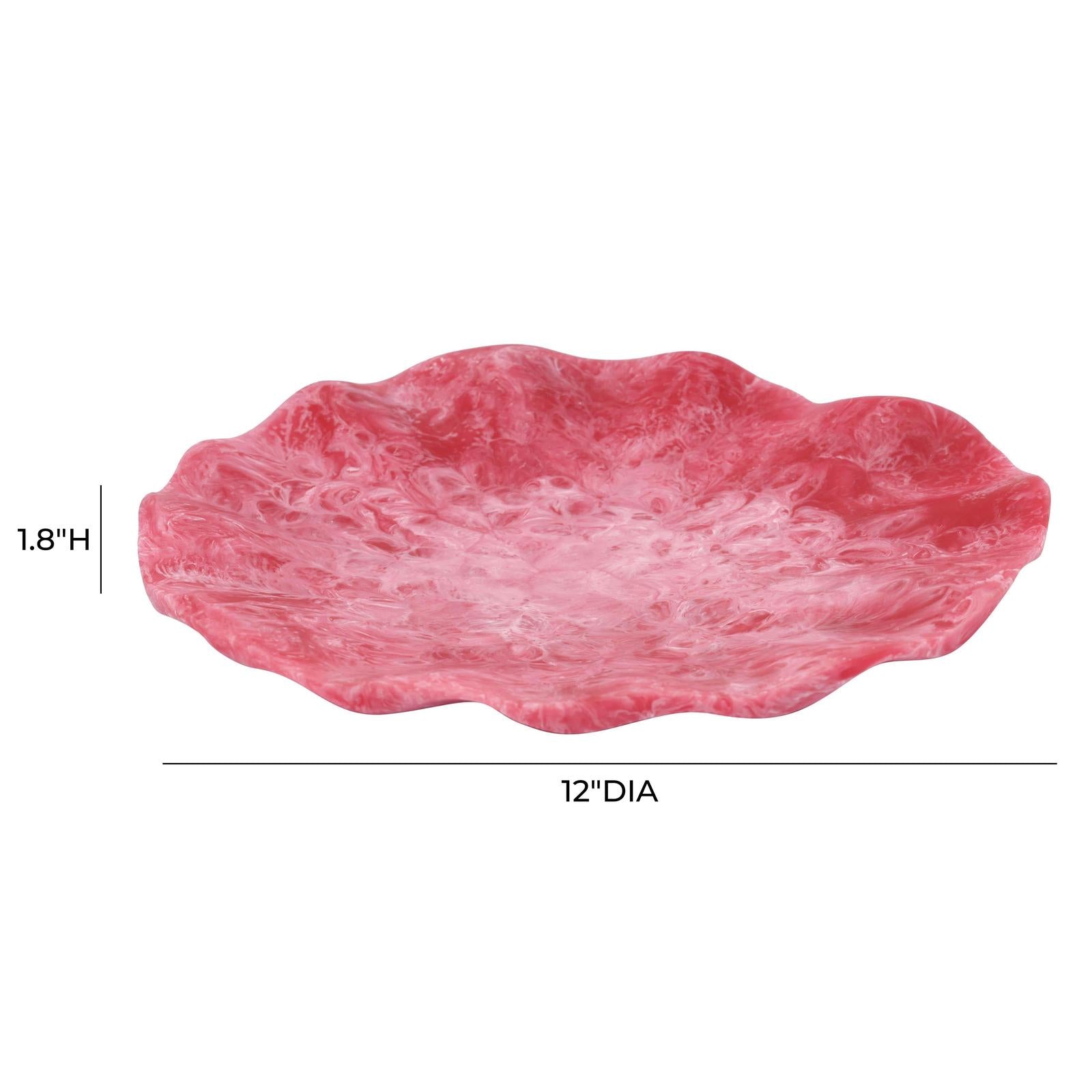 TOV Furniture Mera Resin Petal Tray