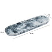 TOV Furniture Mera Black & White Long Resin Serving Platter