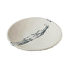 TOV Furniture Ikani  Black & White Resin Serving Plate