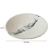 TOV Furniture Ikani  Black & White Resin Serving Plate