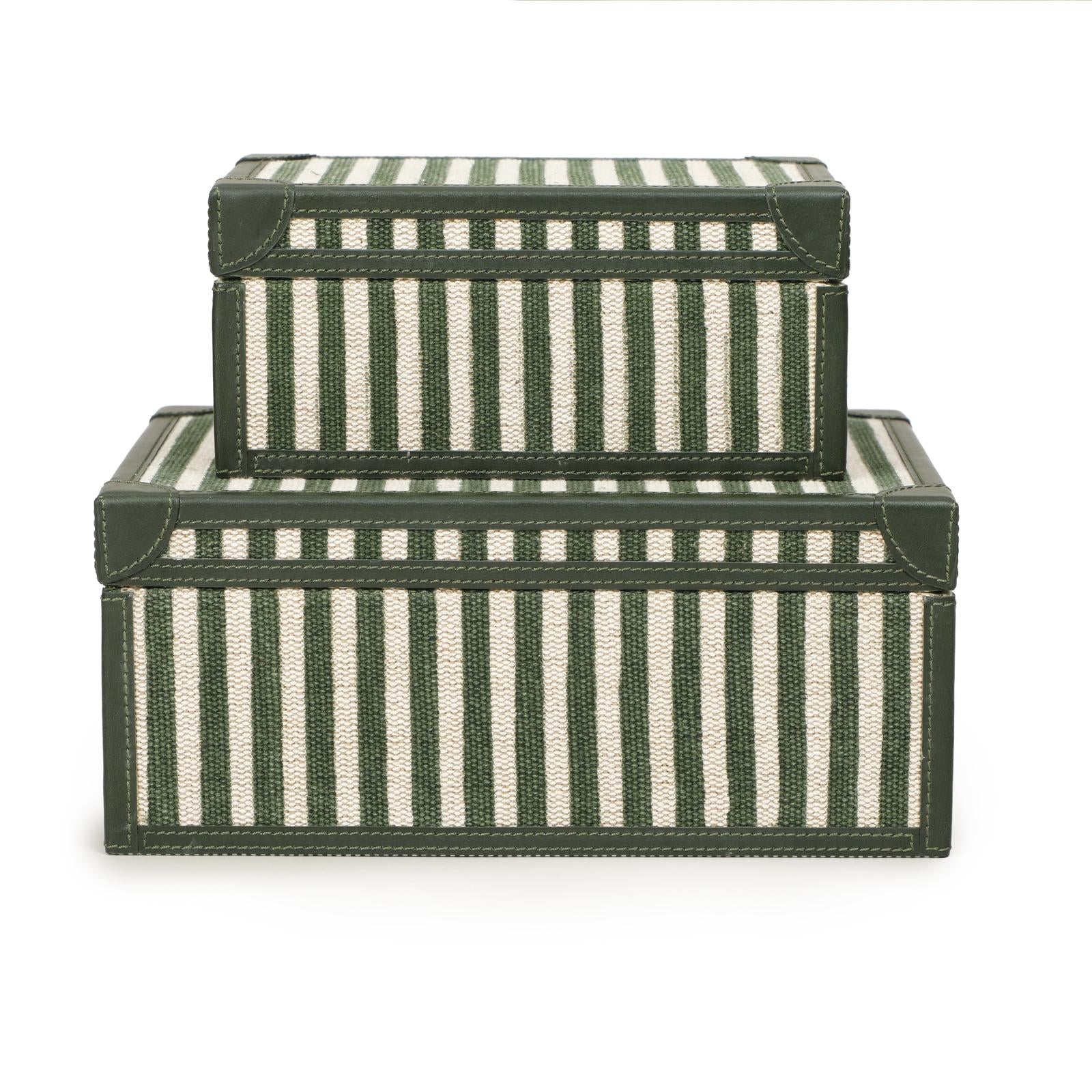 TOV Furniture Kora Cotton Jute Contract-Grade Keepsake Box Set