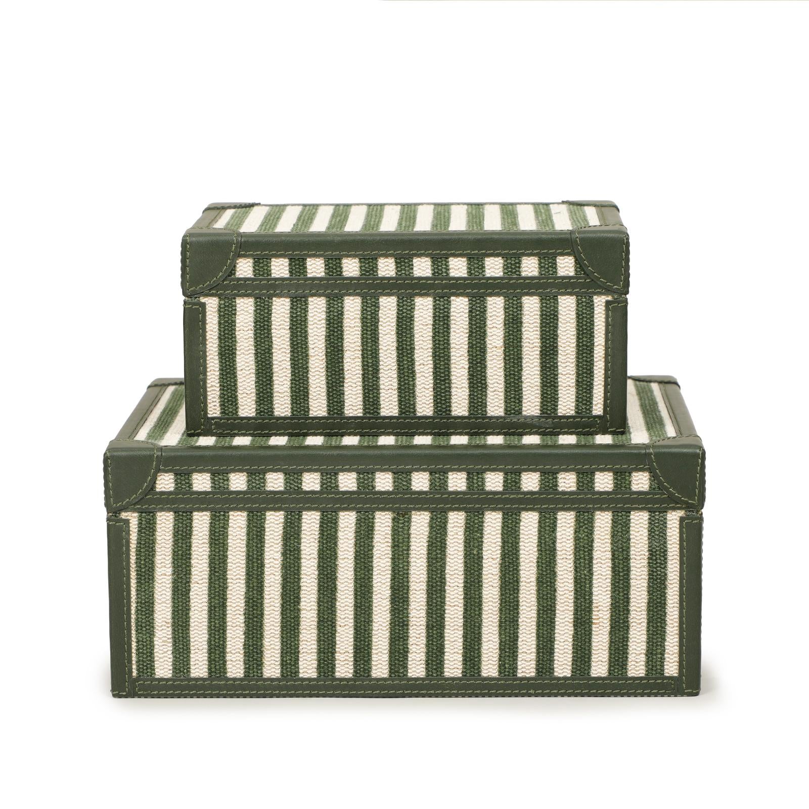 TOV Furniture Kora Cotton Jute Contract-Grade Keepsake Box Set