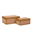 TOV Furniture Kora Cotton Jute Contract-Grade Keepsake Box Set