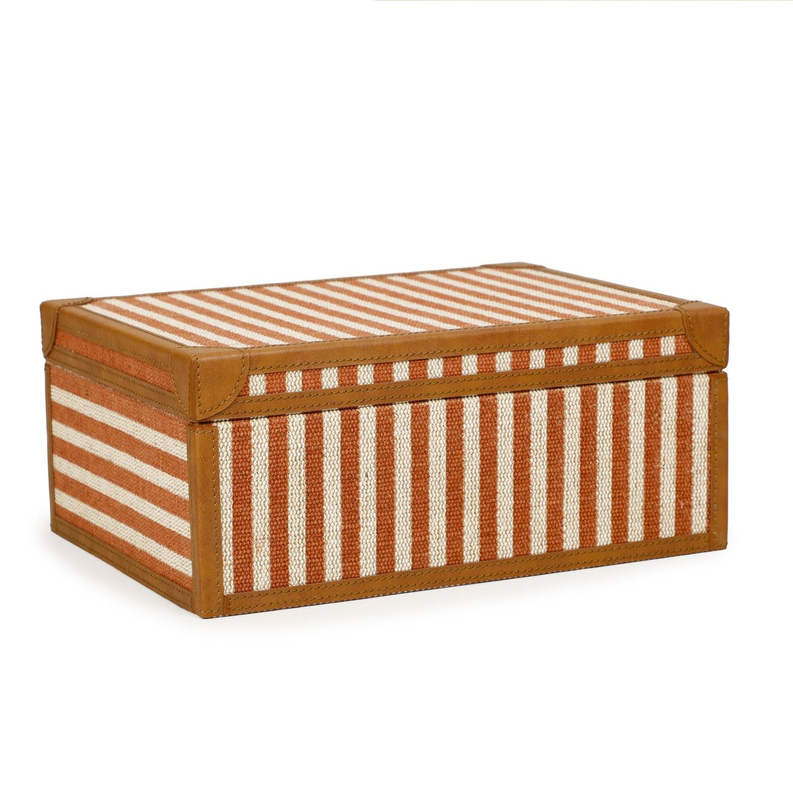 TOV Furniture Kora Cotton Jute Contract-Grade Keepsake Box Set