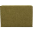 TOV Furniture Pisa Green Vegan Suede Contract-Grade Storage Box