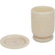 TOV Furniture Channeled Swirl Resin Kiddush Cup