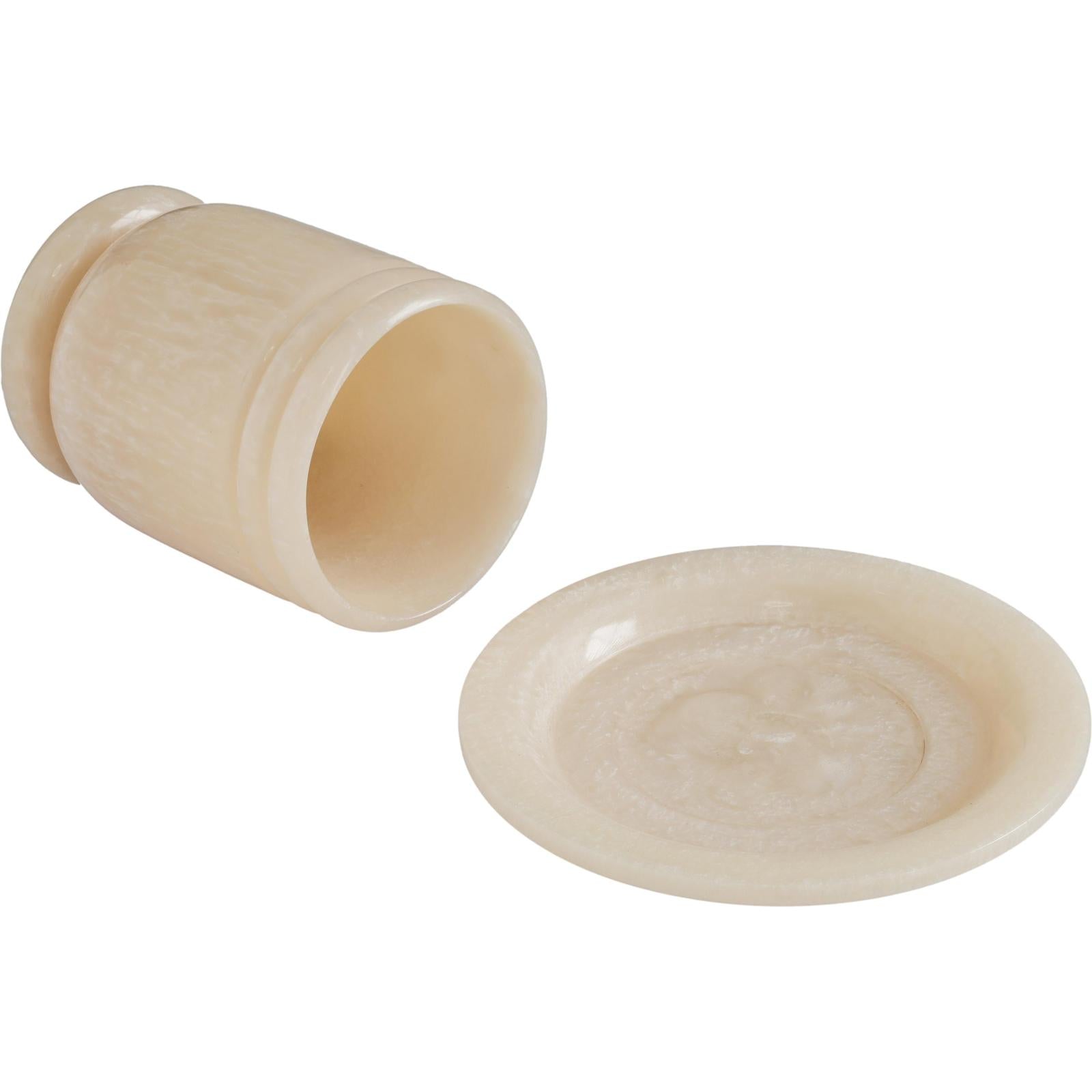TOV Furniture Channeled Swirl Resin Kiddush Cup