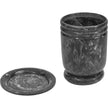 TOV Furniture Channeled Swirl Resin Kiddush Cup