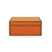 TOV Furniture Acre Orange Cotton Jute Contract-Grade Jewelry Box