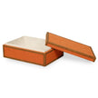 TOV Furniture Acre Orange Cotton Jute Contract-Grade Jewelry Box