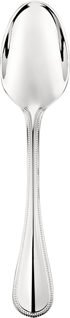 Christofle Steel Perles Stainless Steel Table Spoon