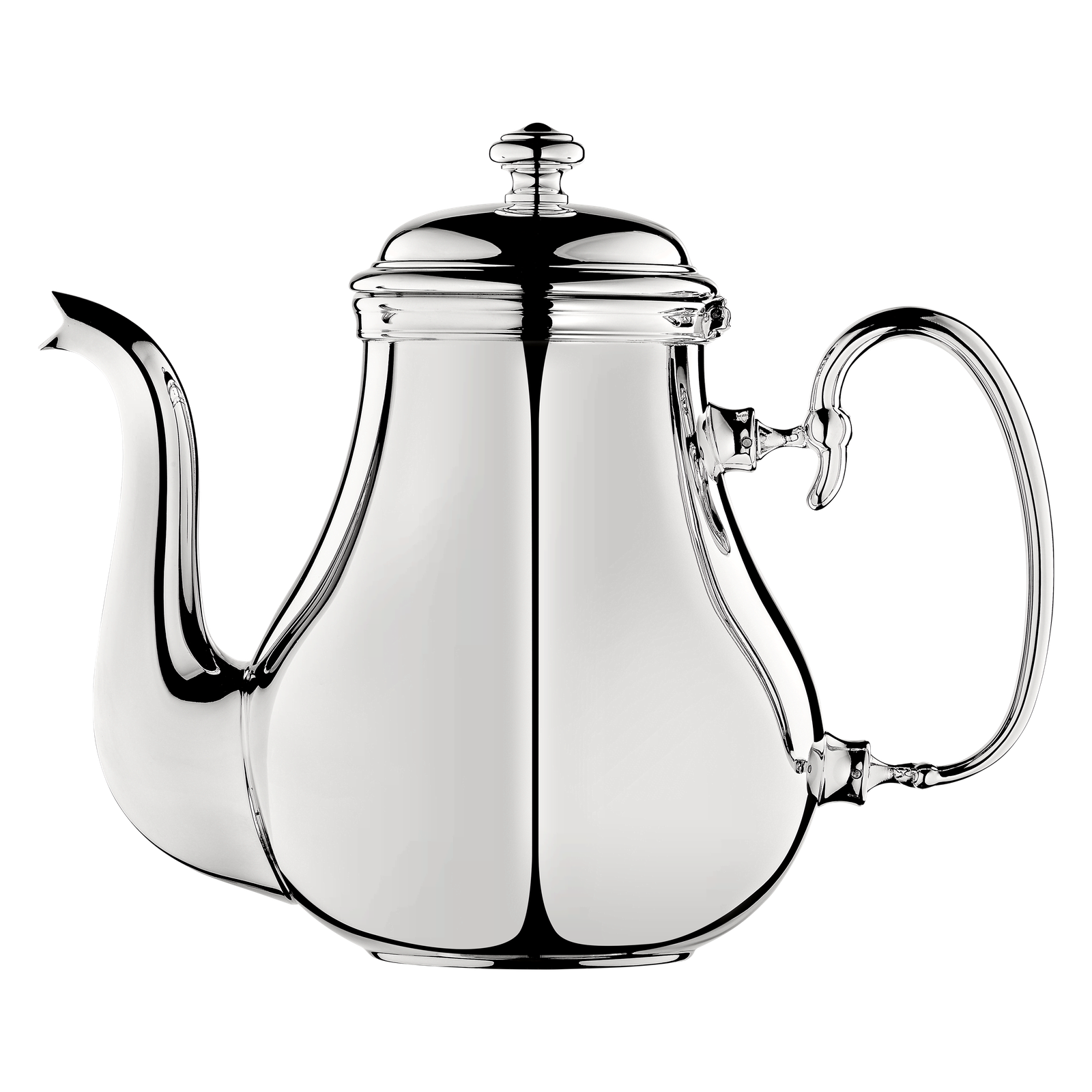 Christofle Albi Silver Plated 8-Cup Tea Pot 1 L