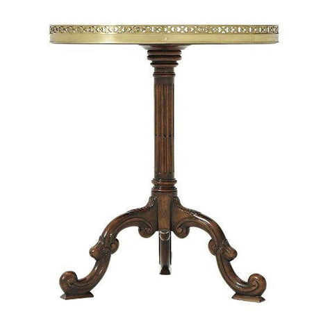 Theodore Alexander Radiating Parquetry Accent Table