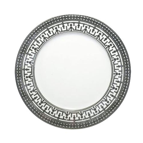 Haviland Tiara Large Dinner Plate - White Platinum