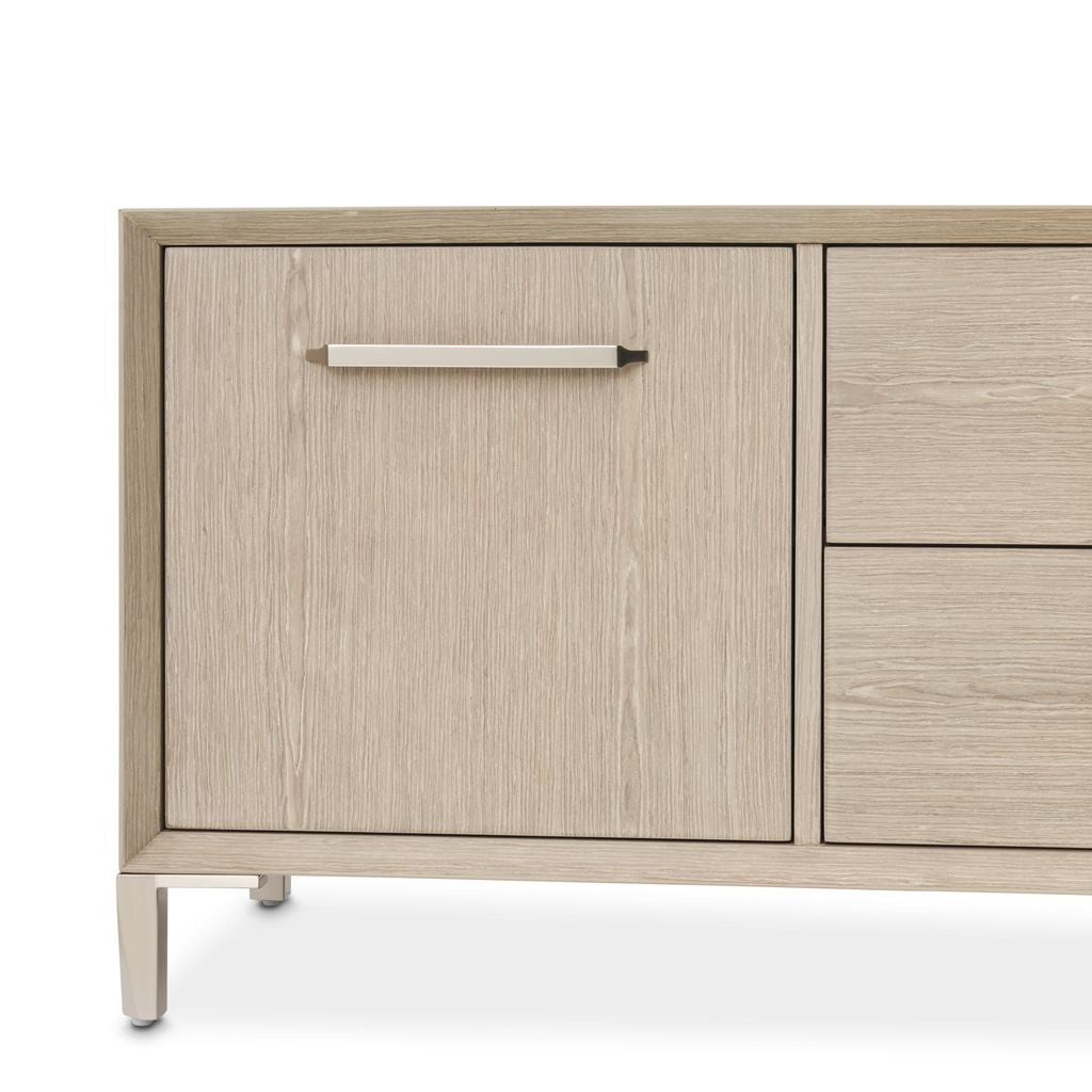 Michael Amini Lotus Bay TV Console - Sand