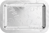 Christofle Graffiti Silver-Plated Tray