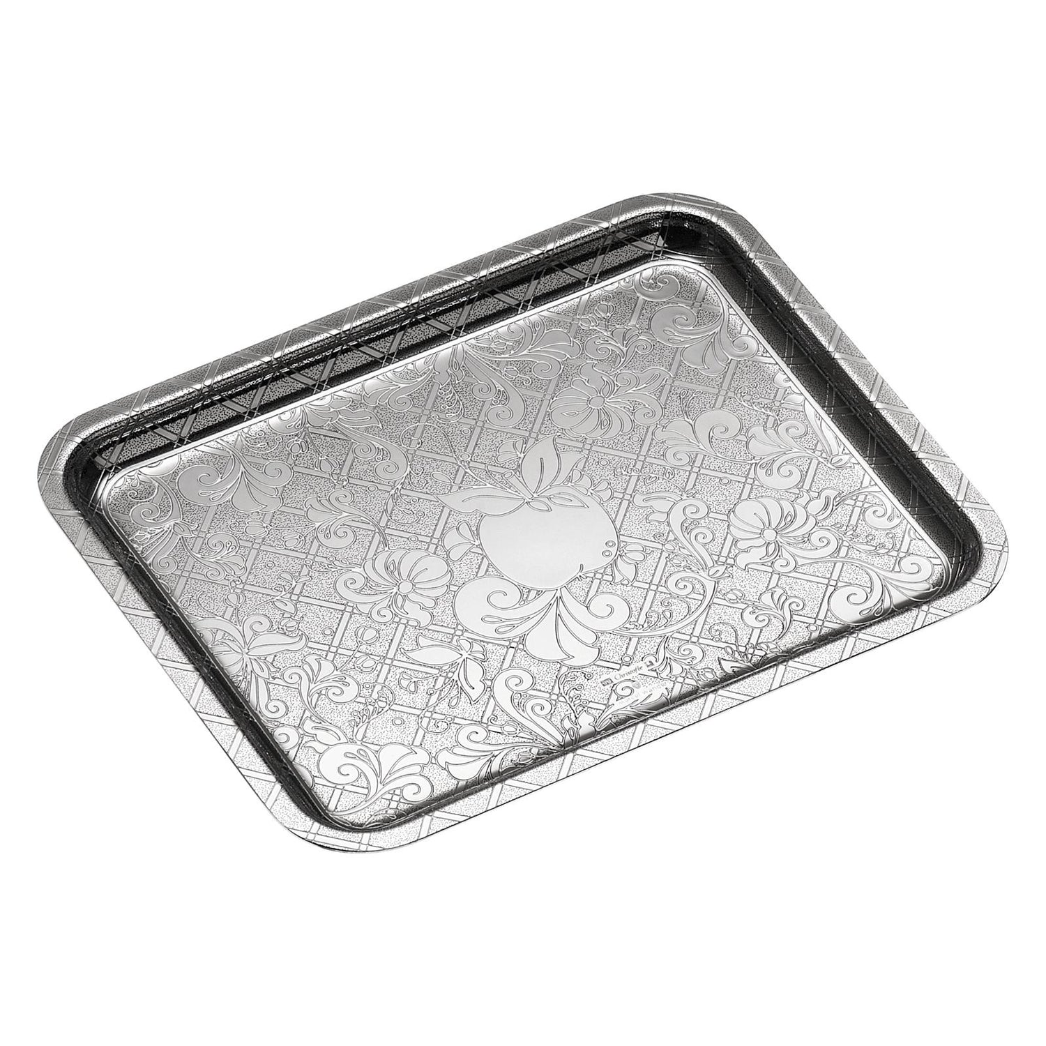 Christofle Jardin d'Eden Silver Plated Tray