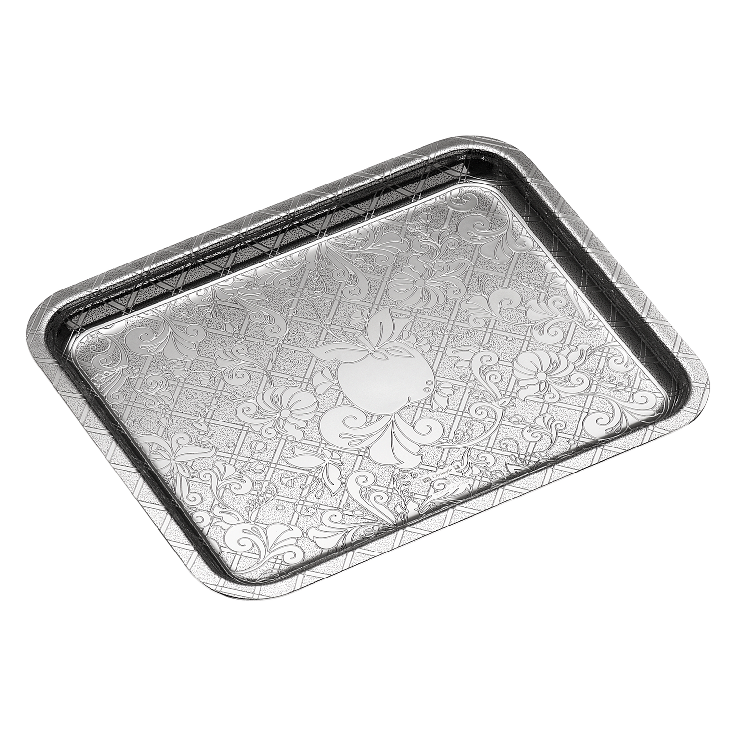 Christofle Jardin d'Eden Silver Plated Tray