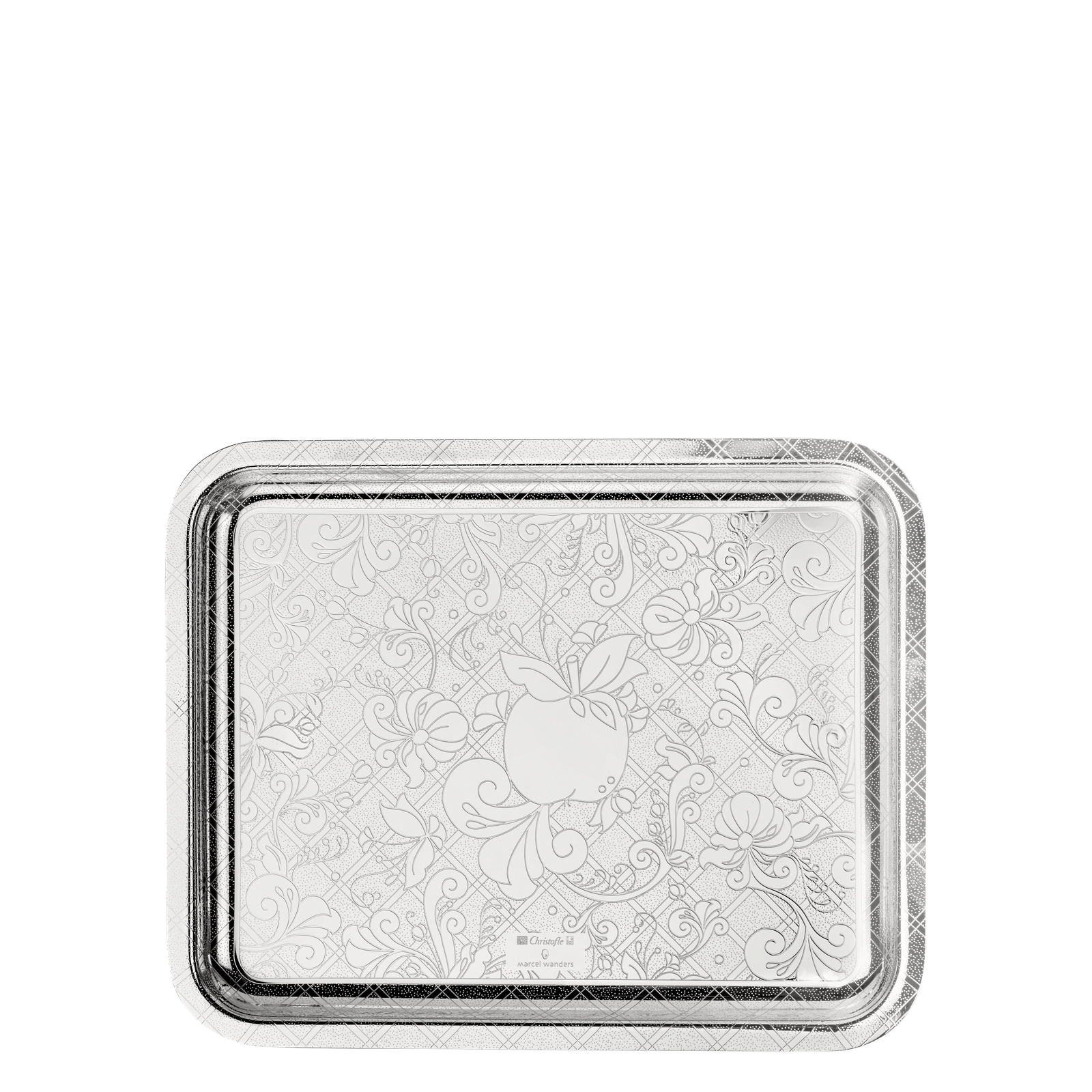 Christofle Jardin d'Eden Silver Plated Tray