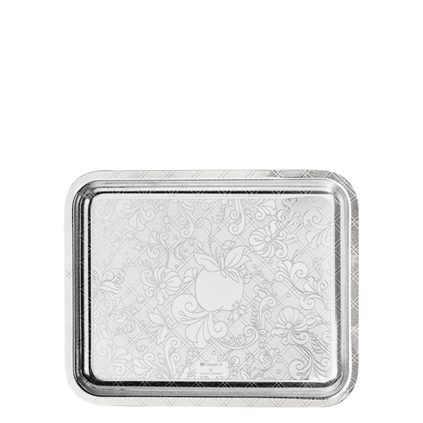 Christofle Jardin d'Eden Silver Plated Tray