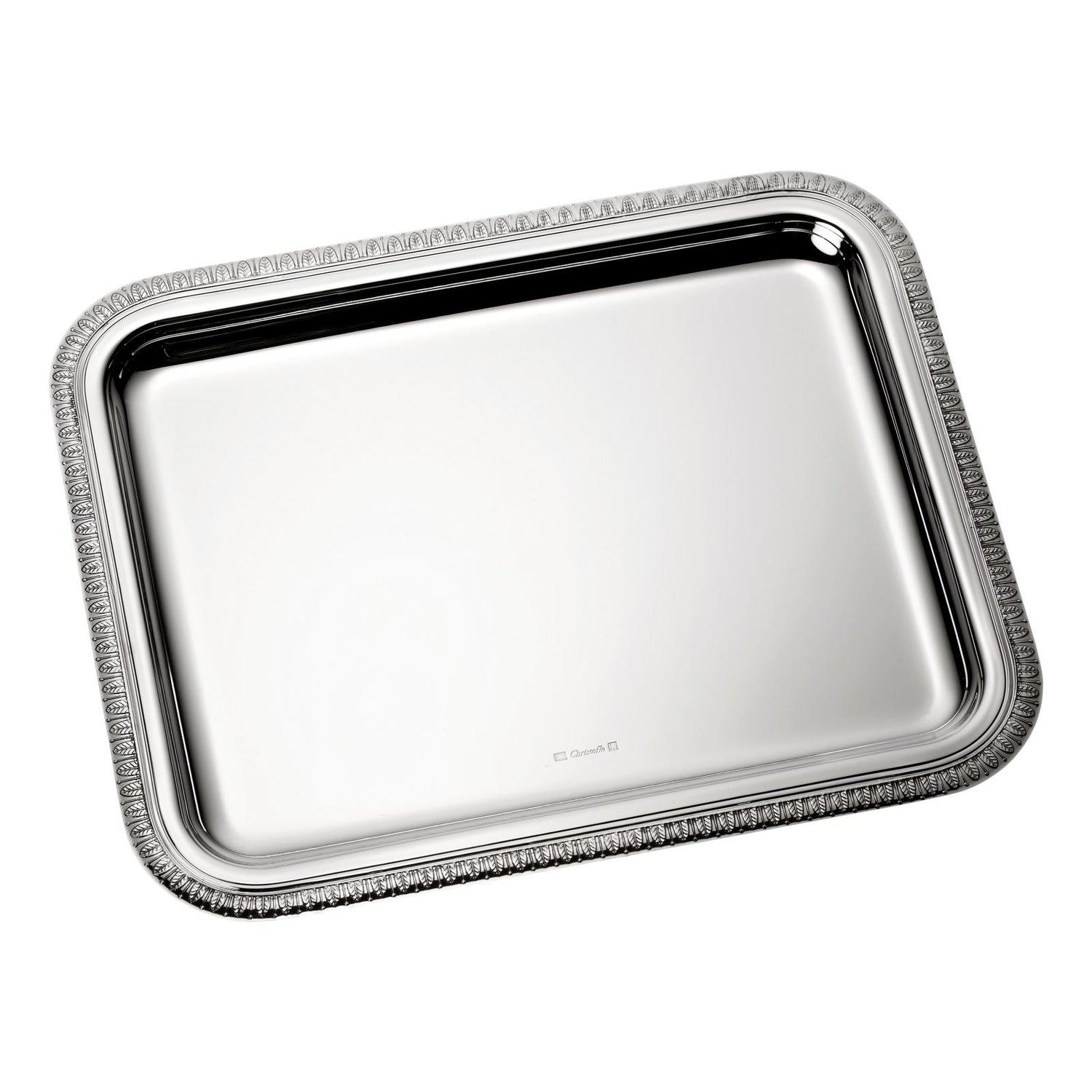 Christofle Malmaison Silver Plated Tray