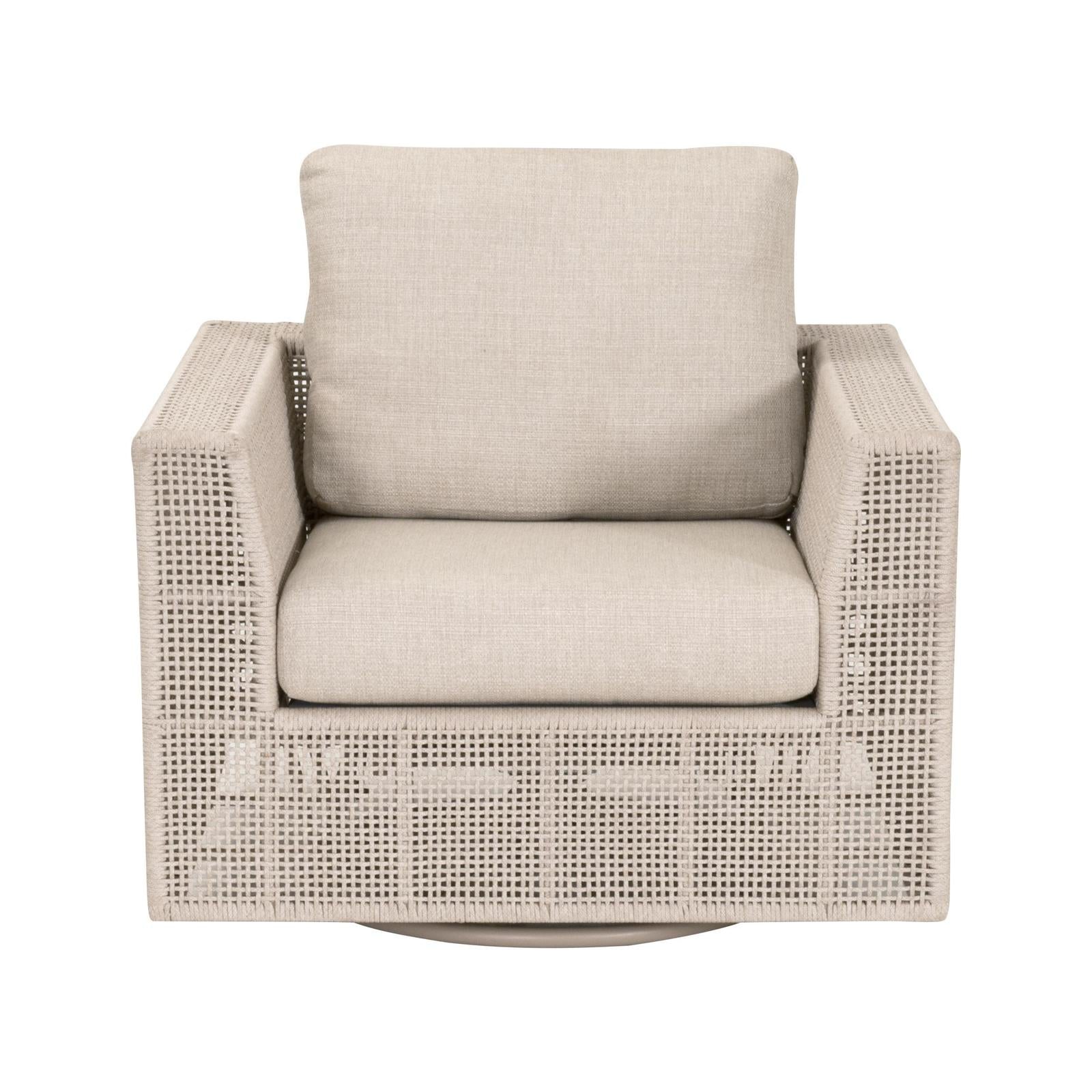 Essentials For Living Tropez Outdoor Swivel Rocker Sofa Chair