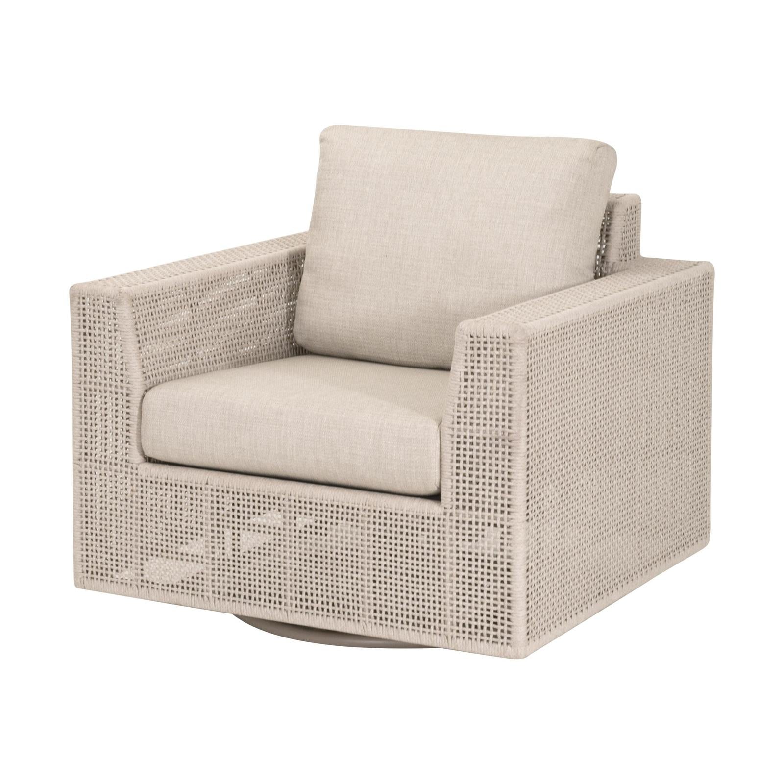 Essentials For Living Tropez Outdoor Swivel Rocker Sofa Chair
