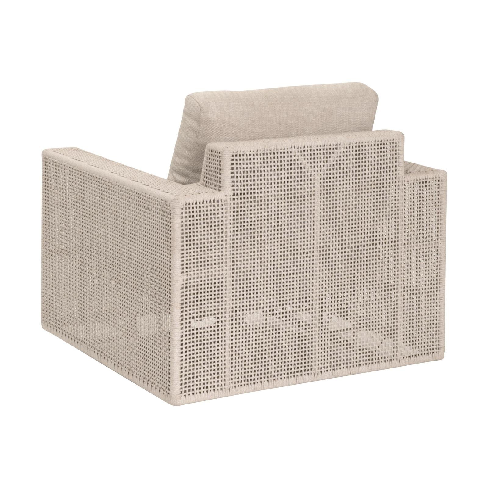 Essentials For Living Tropez Outdoor Swivel Rocker Sofa Chair