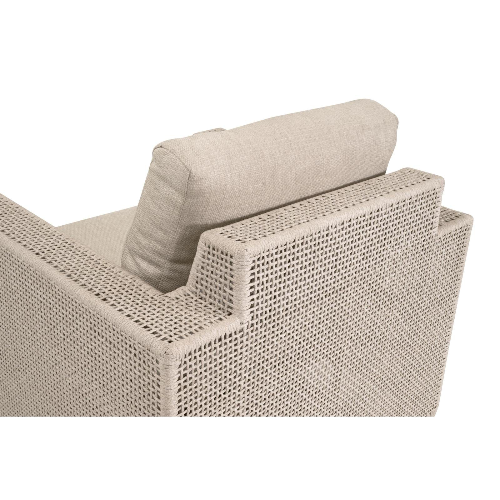Essentials For Living Tropez Outdoor Swivel Rocker Sofa Chair
