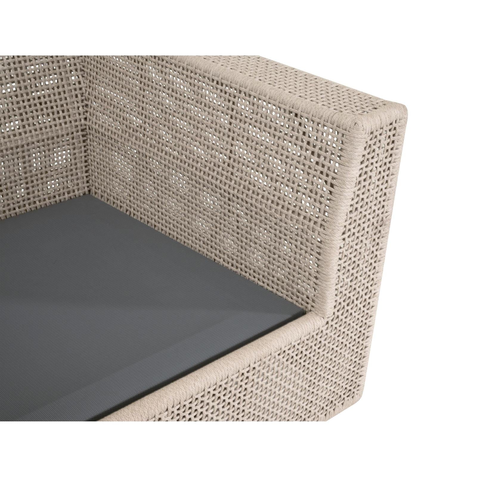 Essentials For Living Tropez Outdoor Swivel Rocker Sofa Chair