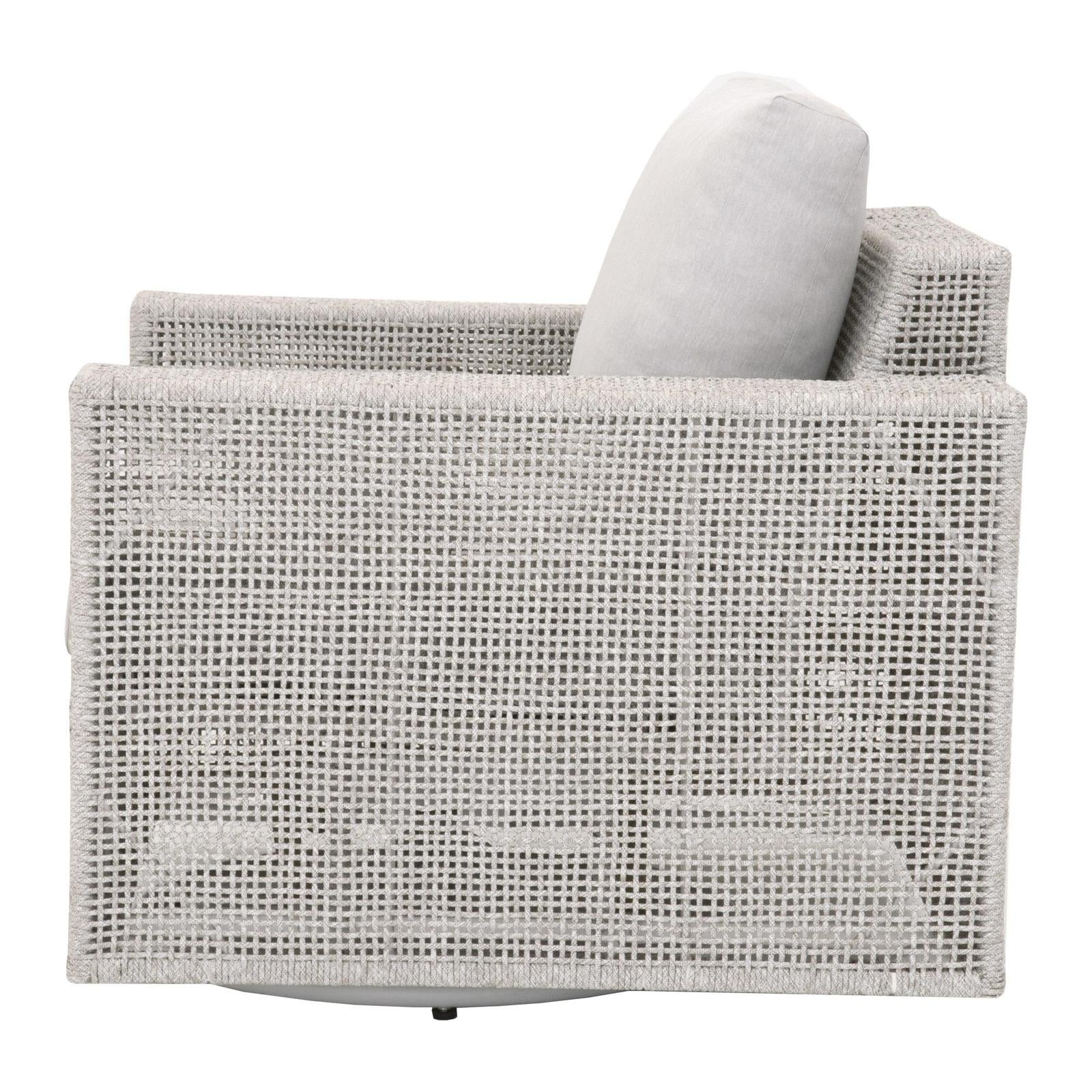 Essentials For Living Tropez Outdoor Swivel Rocker Sofa Chair