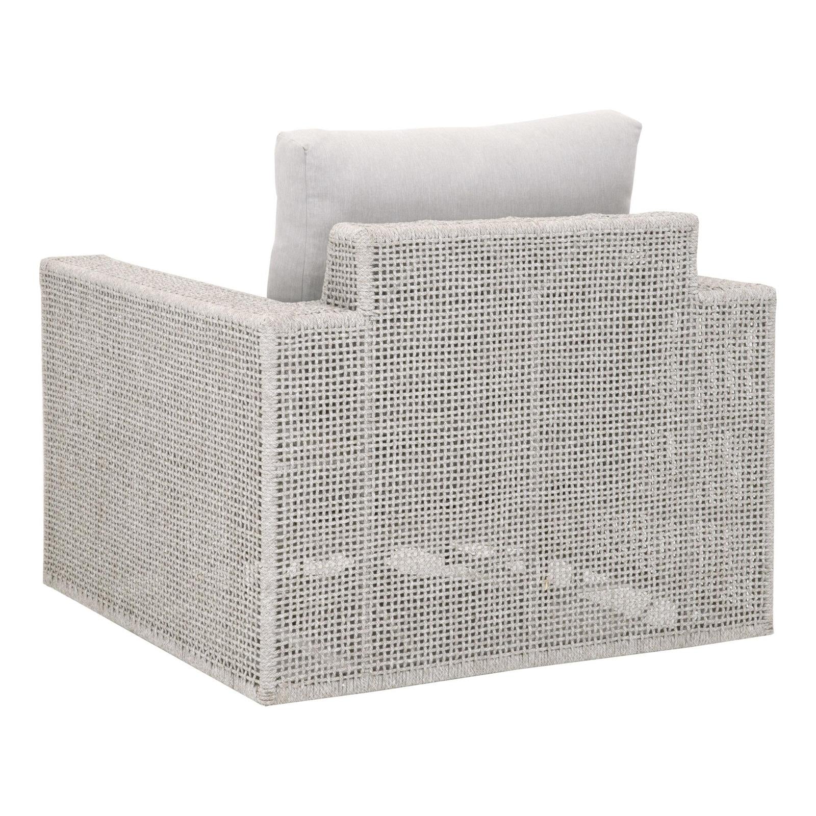 Essentials For Living Tropez Outdoor Swivel Rocker Sofa Chair