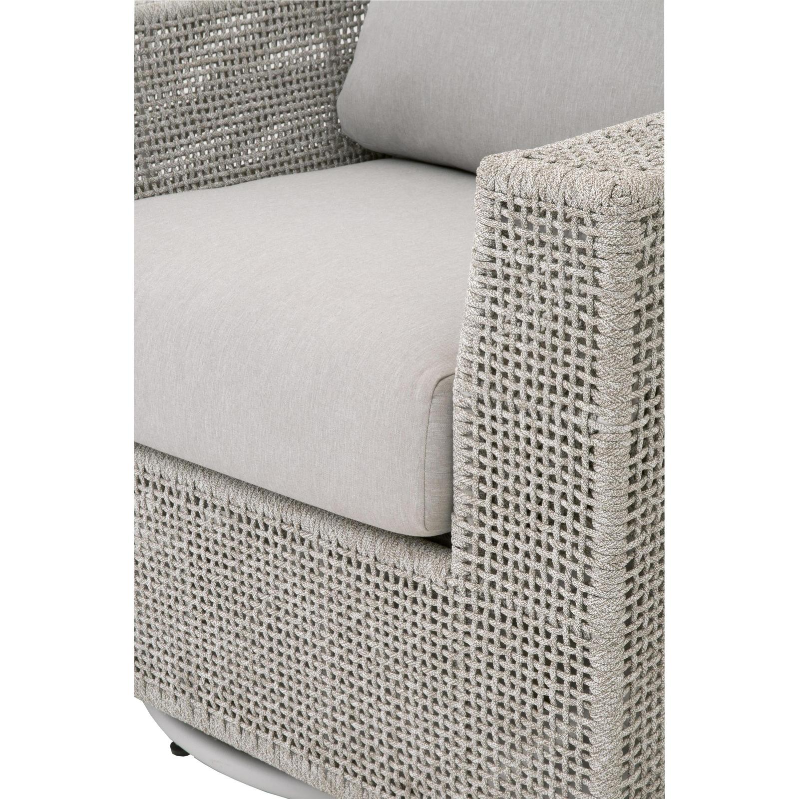 Essentials For Living Tropez Outdoor Swivel Rocker Sofa Chair