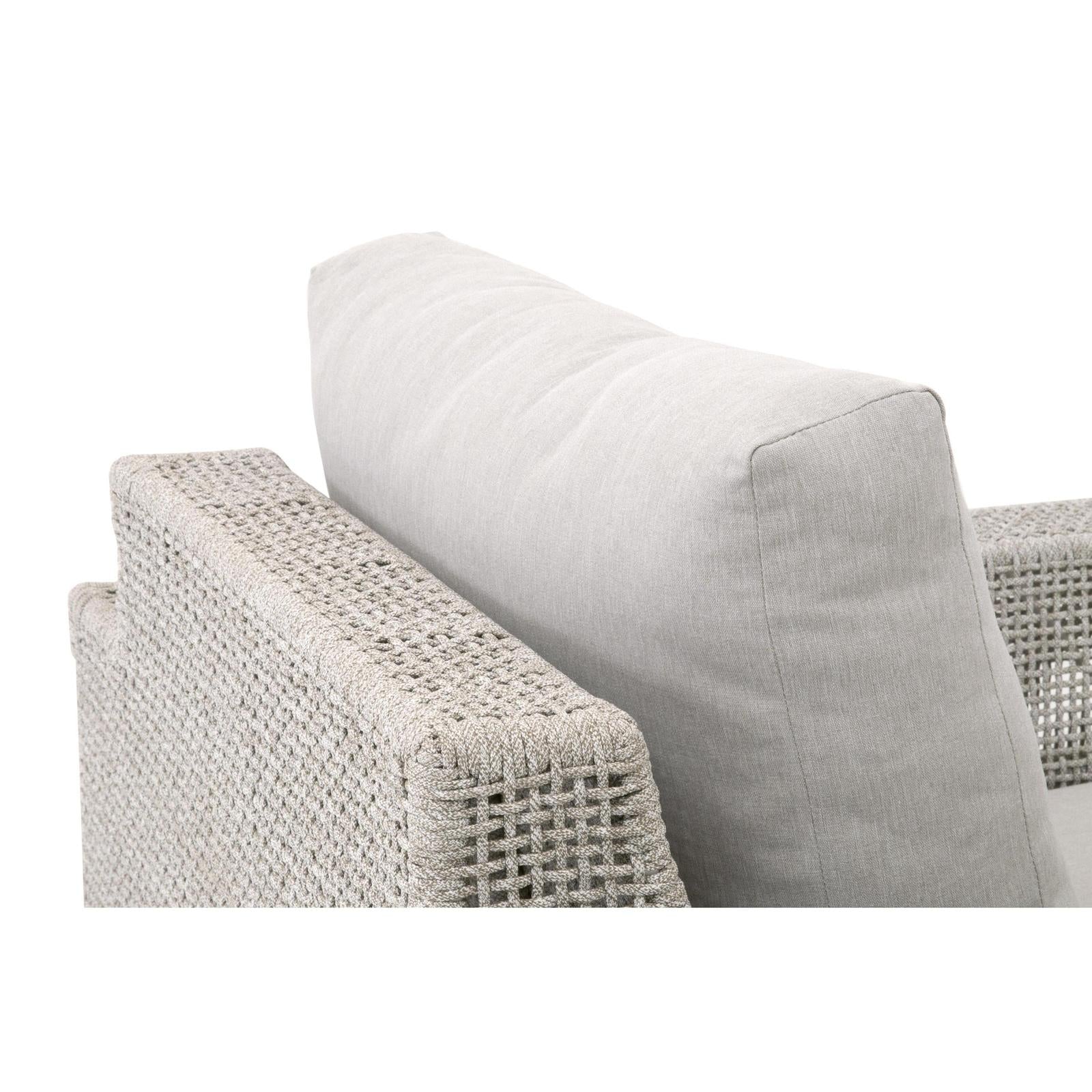Essentials For Living Tropez Outdoor Swivel Rocker Sofa Chair