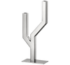 Christofle Arborescence Stainless Steel Candelabra