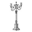 Christofle Malmaison Silver Plated Candelabra