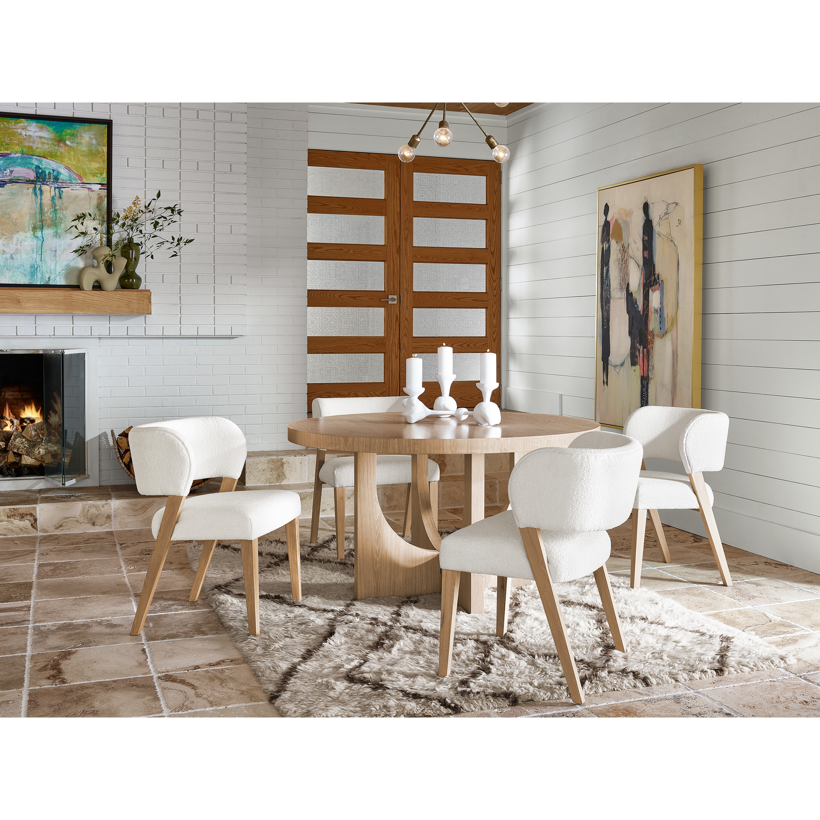 Universal Furniture Nomad Prier Side Chair Pair