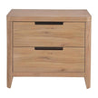 Universal Furniture New Modern Two Drawer Nightstand