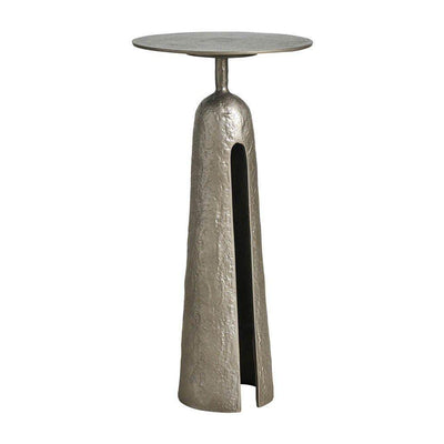 Universal Modern Sable & Desert Metal Martini Table - Graphite
